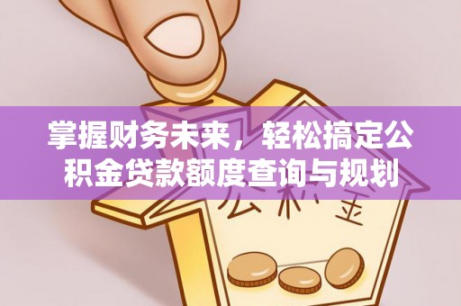 托克托掌握财务未来，轻松搞定公积金贷款额度查询与规划
