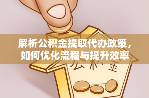 托克托解析公积金提取代办政策，如何优化流程与提升效率