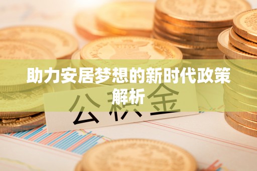 托克托助力安居梦想的新时代政策解析