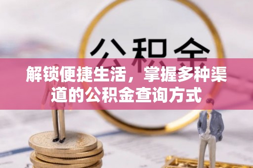托克托解锁便捷生活，掌握多种渠道的公积金查询方式
