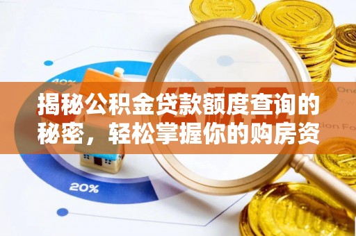 托克托揭秘公积金贷款额度查询的秘密，轻松掌握你的购房资金